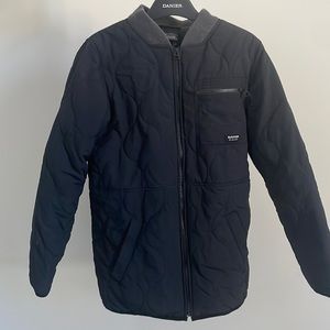 Burton Light padded Jacket. Color navy and marked size Large